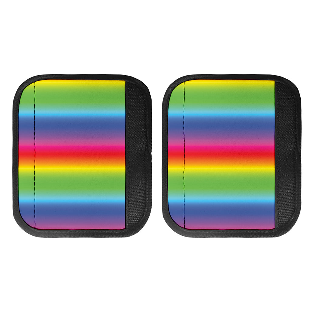 Rainbow Print Handle Covers