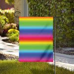Rainbow Print House Flag