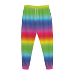 Rainbow Print Jogger Pants