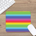 Rainbow Print Mouse Pad