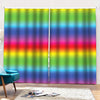 Rainbow Print Pencil Pleat Curtains