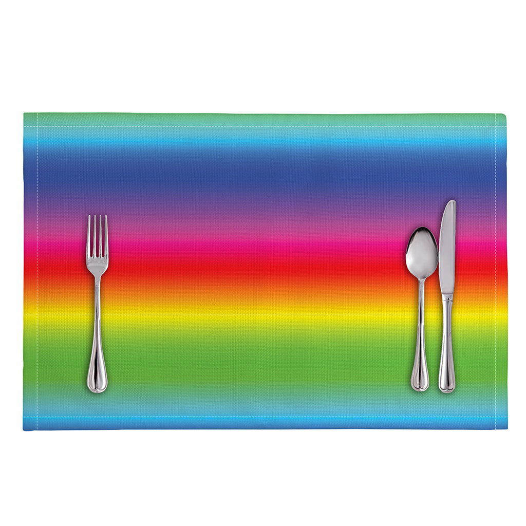 Rainbow Print Placemat