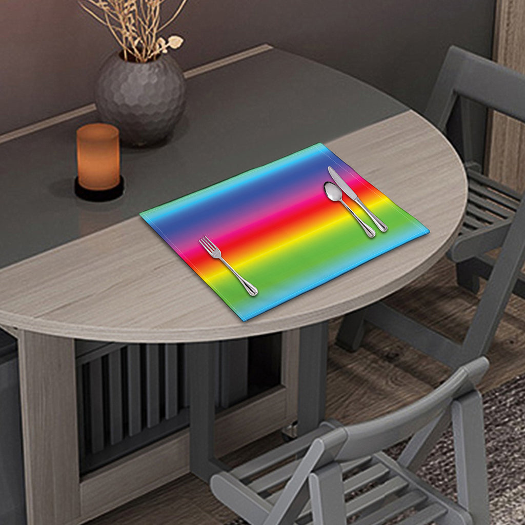 Rainbow Print Placemat