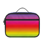 Rainbow Print Portable Lunch Bag