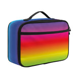 Rainbow Print Portable Lunch Bag