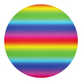 Rainbow Print Round Blanket