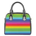 Rainbow Print Shoulder Handbag