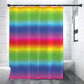 Rainbow Print Shower Curtain