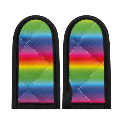 Rainbow Print Skillet Handle Cover