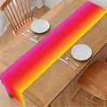 Rainbow Print Table Runner