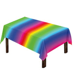 Rainbow Print Tablecloth