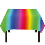 Rainbow Print Tablecloth