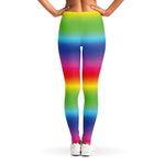 Rainbow Print Women's Leggings