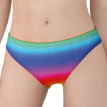 Rainbow Print Women's Panties