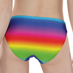 Rainbow Print Women's Panties