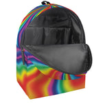 Rainbow Psychedelic Print Backpack