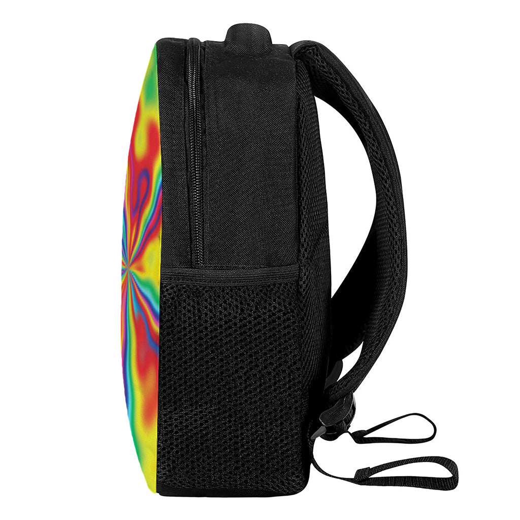 Rainbow Psychedelic Print Casual Backpack