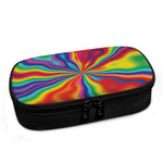Rainbow Psychedelic Print Insulin Cooler Travel Case