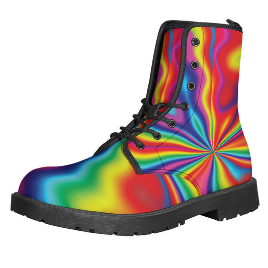 Rainbow Psychedelic Print Backpack