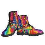 Rainbow Psychedelic Print Backpack