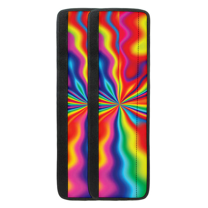 Rainbow Psychedelic Print Refrigerator Handle Covers
