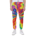 Rainbow Psychedelic Print Joggers
