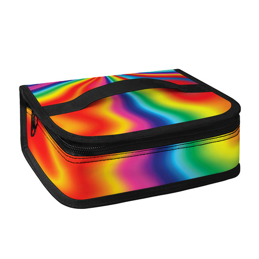 Rainbow Psychedelic Print Small Lunch Bag