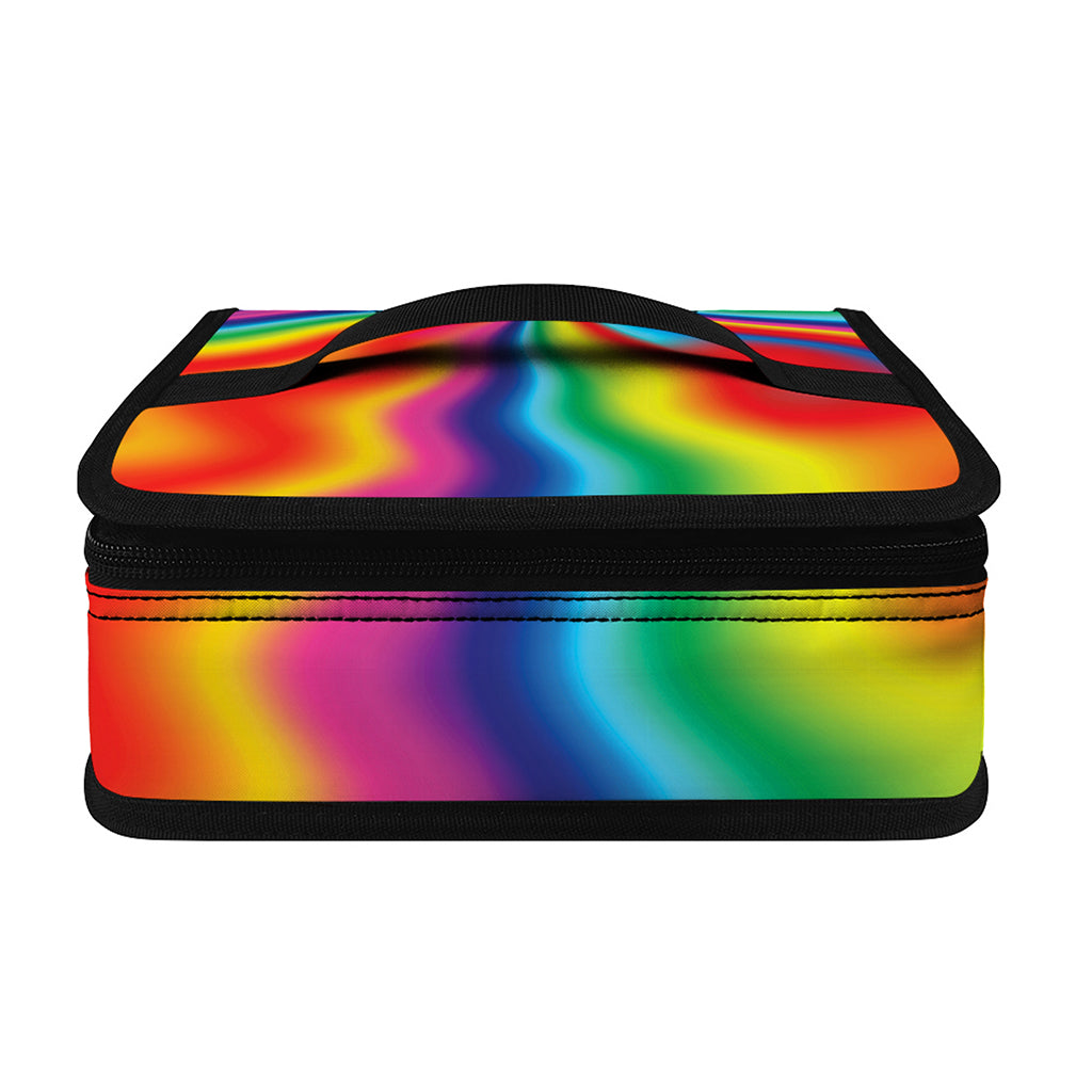 Rainbow Psychedelic Print Small Lunch Bag