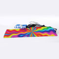 Rainbow Psychedelic Print Sports Towel
