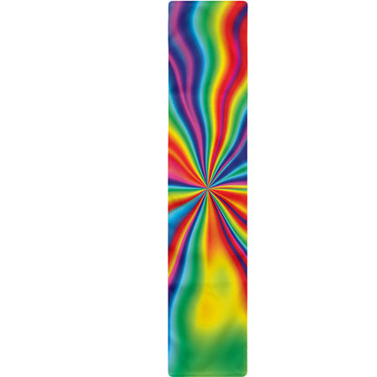 Rainbow Psychedelic Print Table Runner