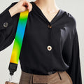 Rainbow Psychedelic Trippy Print Bag Strap