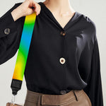 Rainbow Psychedelic Trippy Print Bag Strap