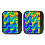 Rainbow Psychedelic Trippy Print Handle Covers
