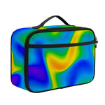 Rainbow Psychedelic Trippy Print Portable Lunch Bag