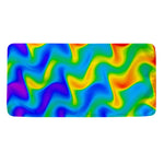 Rainbow Psychedelic Trippy Print Towel