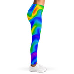 Rainbow Psychedelic Trippy Print Women's Leggings
