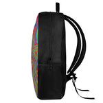Rainbow Rave Print 17 Inch Backpack