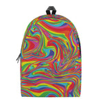 Rainbow Rave Print Backpack