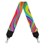 Rainbow Rave Print Bag Strap