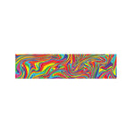 Rainbow Rave Print Bed Runner
