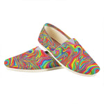 Rainbow Rave Print Casual Shoes