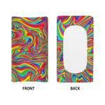 Rainbow Rave Print Changing Pad Cover