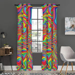 Rainbow Rave Print Curtain