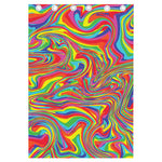 Rainbow Rave Print Curtain