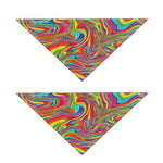 Rainbow Rave Print Dog Bandana