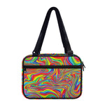 Rainbow Rave Print Double Strap Bible Bag