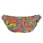 Rainbow Rave Print Fanny Pack