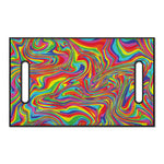Rainbow Rave Print Golf Cart Seat Cover