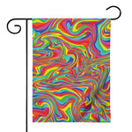 Rainbow Rave Print House Flag