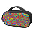 Rainbow Rave Print Portable Cooler Travel Case